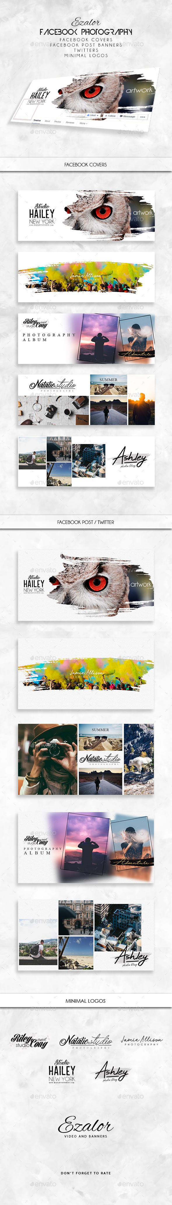 Facebook Photography Set - Facebook Timeline Covers Social Media