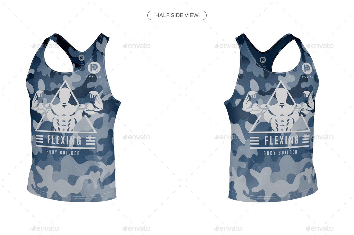 Download Mens Tank Top Mock-up by TRDesignme | GraphicRiver