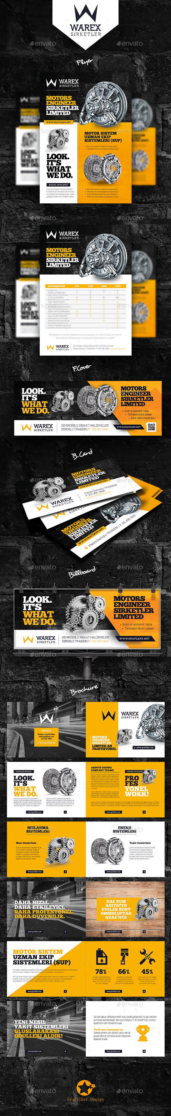 Technical Data Bundle Templates - Corporate Flyers