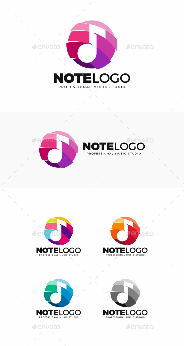 Music - Symbols Logo Templates