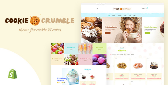ThemeForest Cookie Crumble Bakery & Confectionery Shopify Theme 20502338 ThemeForest Cookie Crumble Bakery & Confectionery Shopify Theme 20502338