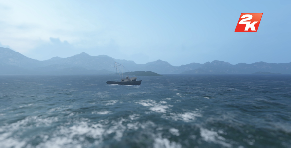 Ship and Island