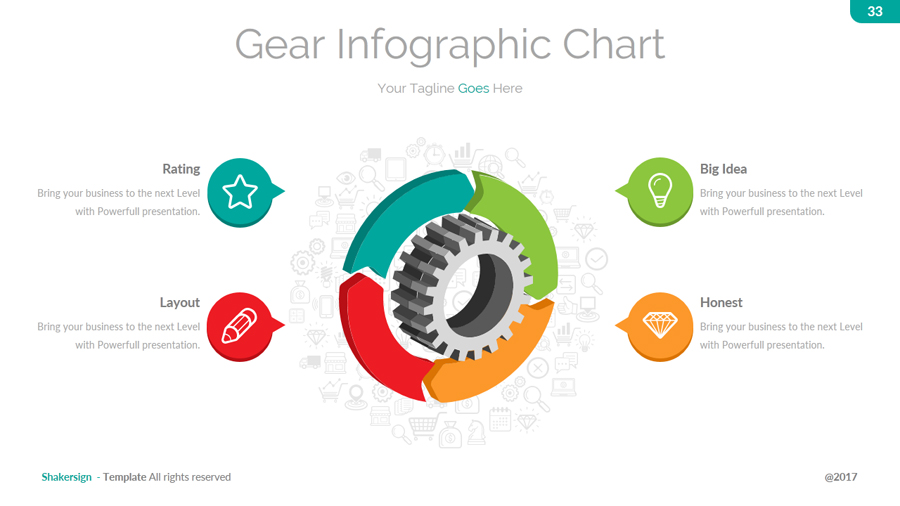 CREATIVE - Multipurpose Presentation Template by Shakersign | GraphicRiver