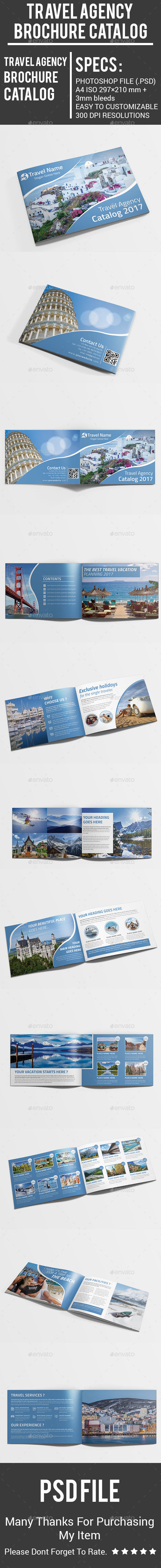 Travel Agency Brochure Catalog - Catalogs Brochures