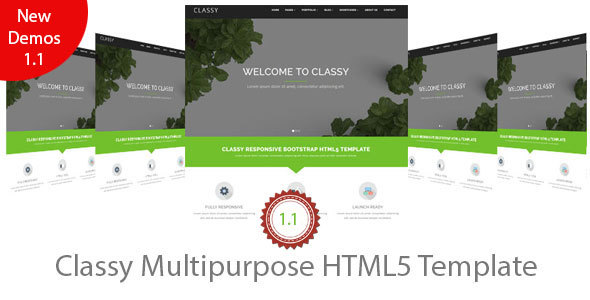 Classy Multipurpose HTML5 - ThemeForest 20354458