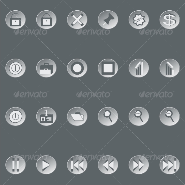 Retro web buttons (set2) - Web Technology