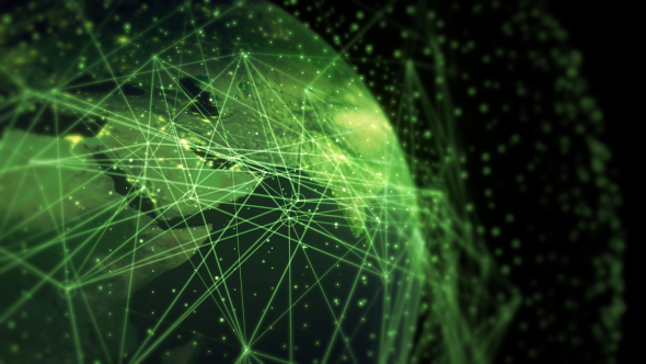 Digital Earth Global Connection Of Countries alt