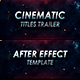 Cinematic Titles Trailer - VideoHive Item for Sale