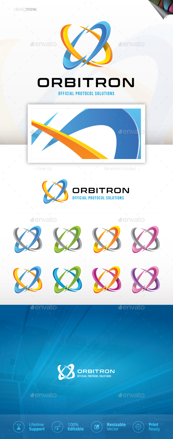 Orbitron Logo - Symbols Logo Templates