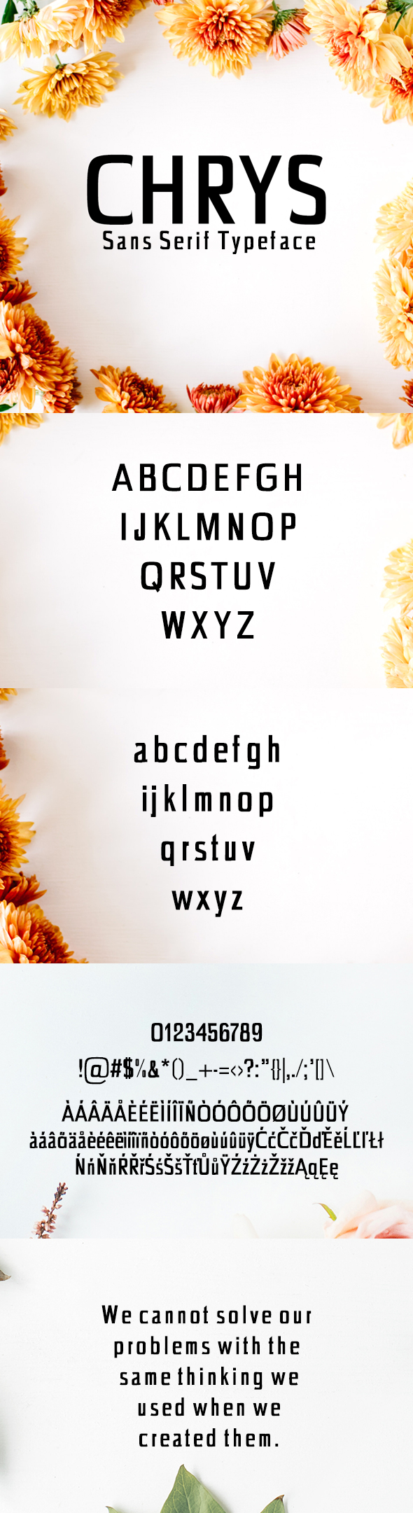 Chrys Sans Serif Typeface - Sans-Serif Fonts