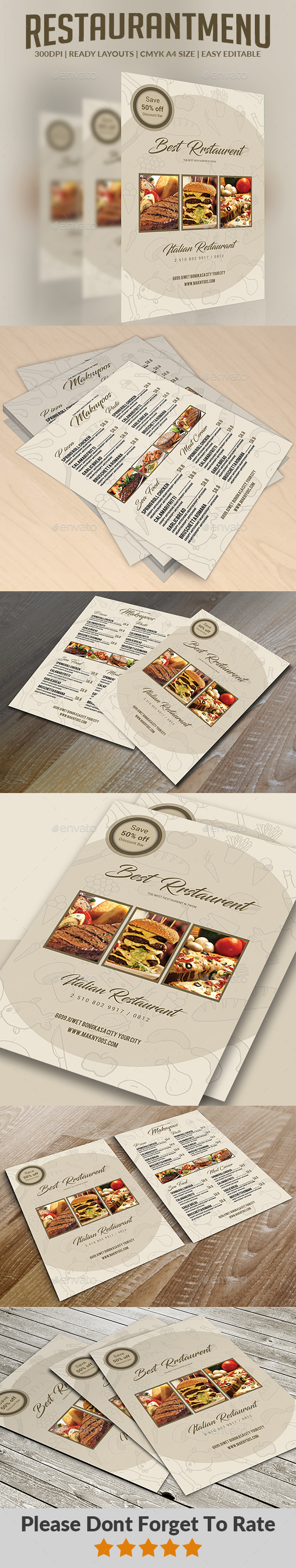 Restaurant Menu