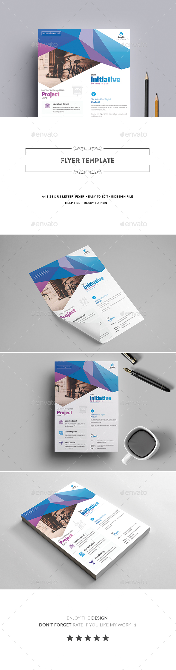 Flyer Template - Corporate Flyers