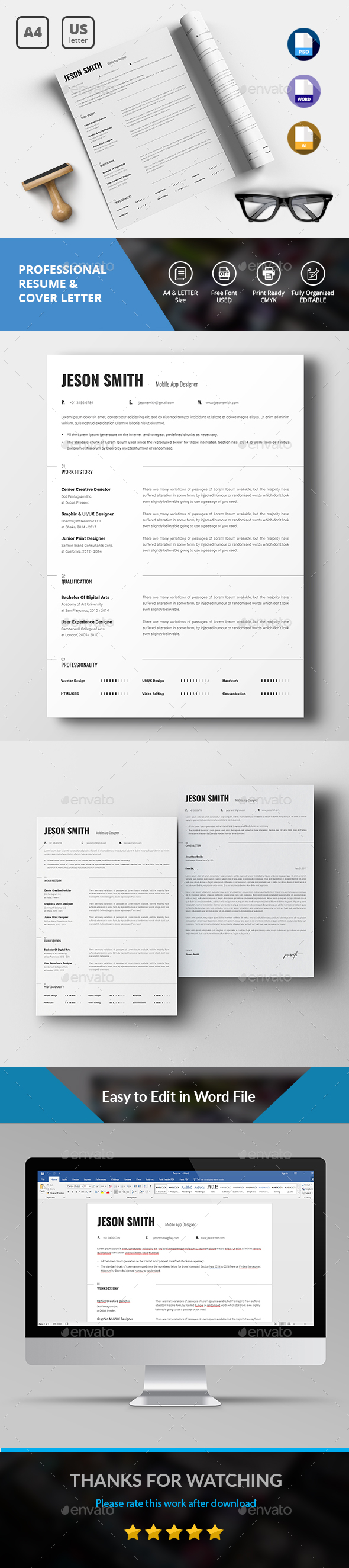 Simple Resume/CV