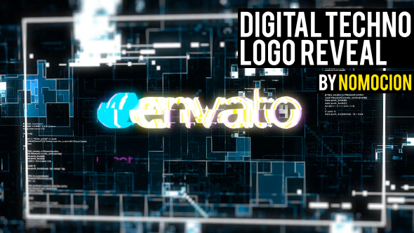 Digital Techno Logo - VideoHive 20509505