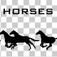 Horses Silhouette Animation - VideoHive Item for Sale