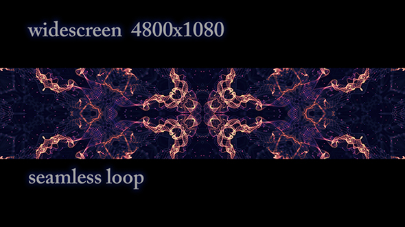 Widescreen Electric Pattern  with Blur