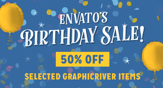 Birthday Sale 2017 - GraphicRiver