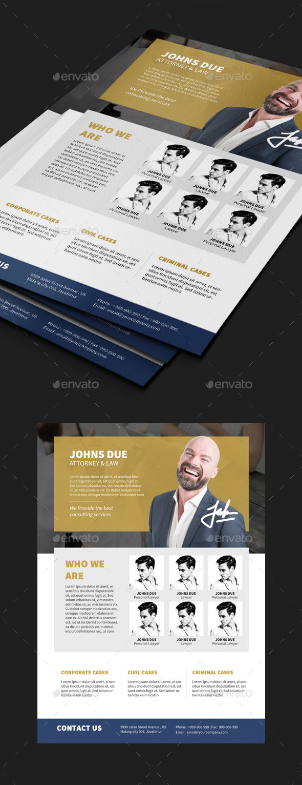 Law Firm Flyer - Corporate Flyers