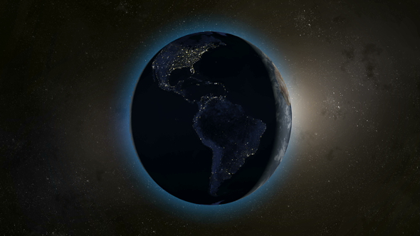 Night in the Planet Earth alt