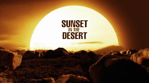 Sunset In The - VideoHive 20515570