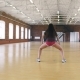 Young Woman Dancing Twerk