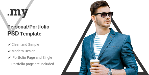 Personal/Portfolio PSD Template