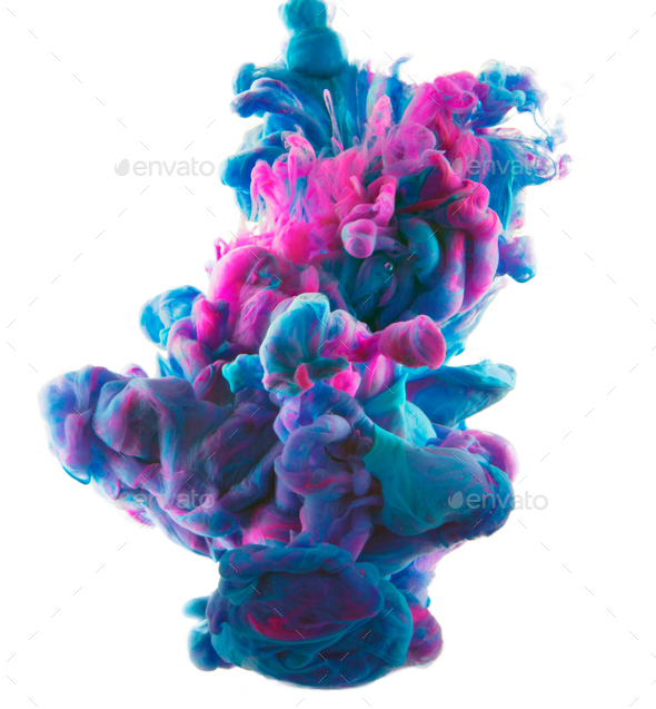 Ink in water - Stock Photo - Images