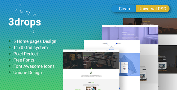 3drops - CleanUniversal - ThemeForest 20403956