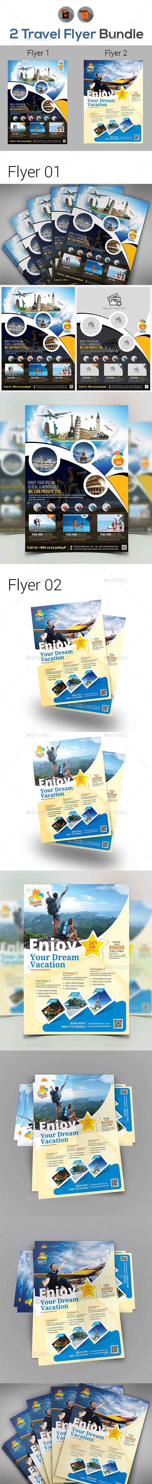 Travel Flyer Bundle - Holidays Events