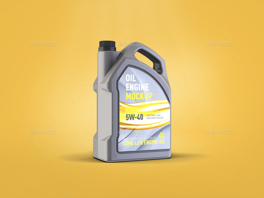 Download Motor Oil Gallon Mockup By Bagera Graphicriver