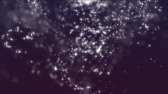 White Bokehs and Particles 