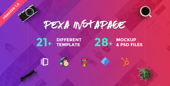 PEXA - Multipurpose Instapage Landing Pages