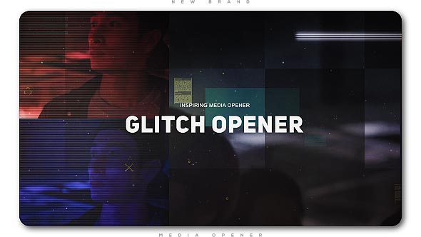 Glitch Media Opener - VideoHive 20519767