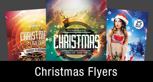 * Christmas Flyer Templates