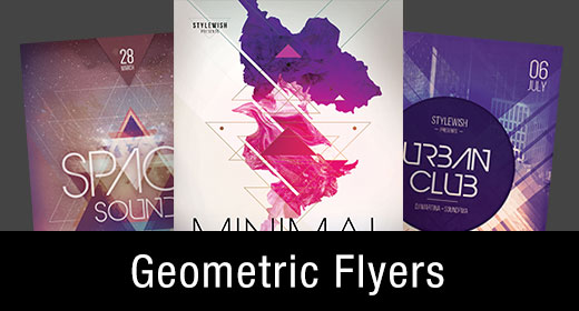 * Geometric Flyer Templates