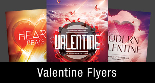 * Valentine Flyer Templates