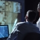 Scientists in Flight Control Center. Elements of This Image Furnished By NASA. - VideoHive Item for Sale