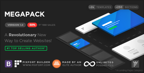 ThemeForest MEGAPACK Premium Marketing Landing Pages Pack & Page Builder 20350174 ThemeForest MEGAPACK Premium Marketing Landing Pages Pack & Page Builder 20350174