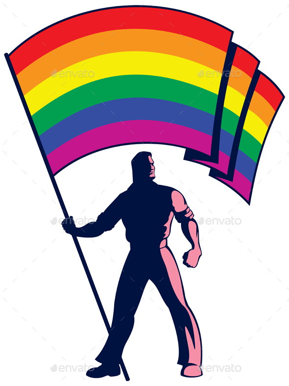 Pride Flag Bearer