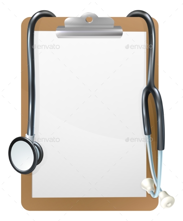 Medical Clipboard Background by Krisdog GraphicRiver