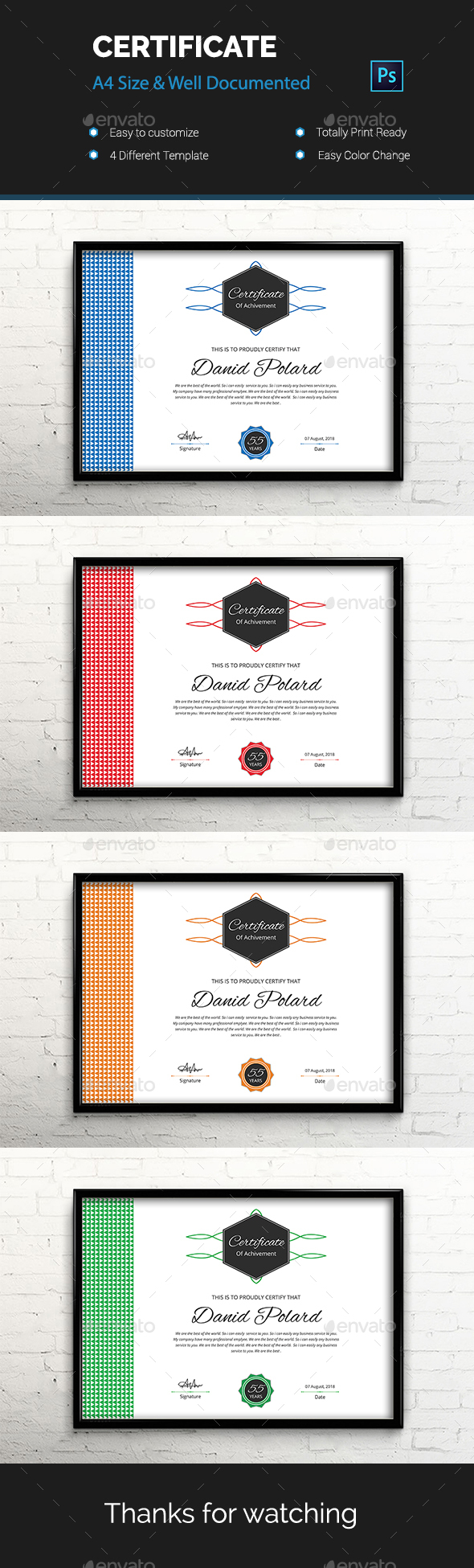 Certificate - Certificates Stationery