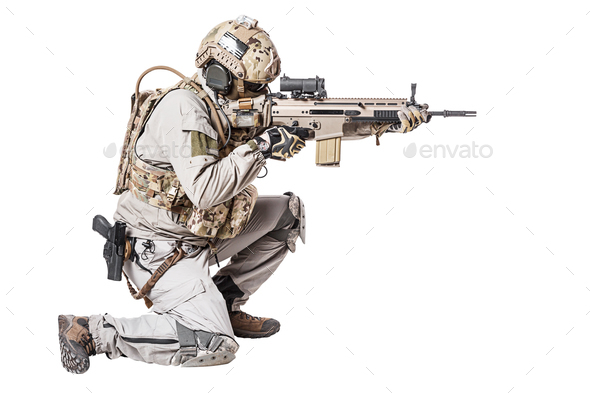 Army soldier of Special Operations Forces - Stock Photo - Images