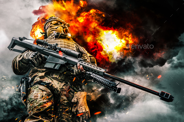 special forces in action - Stock Photo - Images