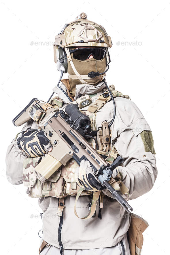 Army soldier of Special Operations Forces - Stock Photo - Images