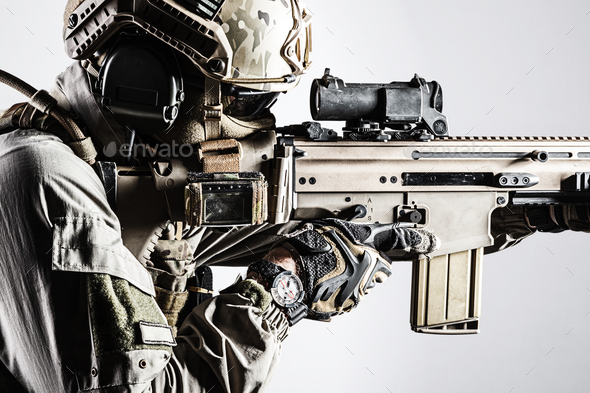 Army soldier of Special Operations Forces - Stock Photo - Images