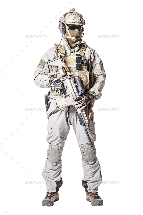 Army soldier of Special Operations Forces - Stock Photo - Images