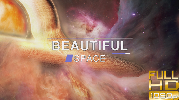 Beautiful Distant Abstract Space Background