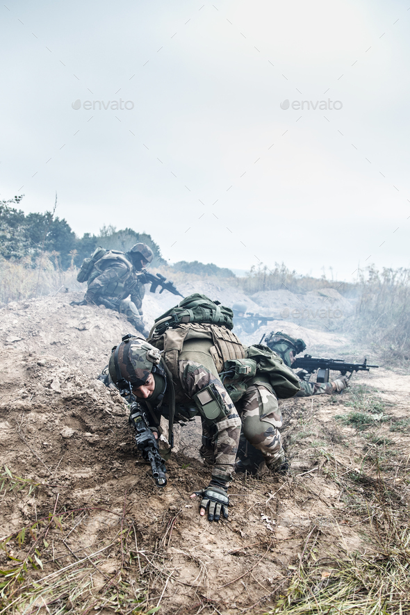 Marine Infantry Parachute Regiment - Stock Photo - Images