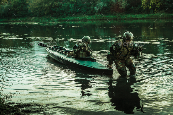 twilight covert operation - Stock Photo - Images