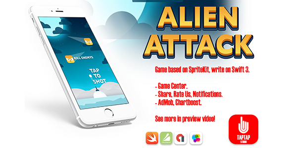 Alien Attack - CodeCanyon 20528510